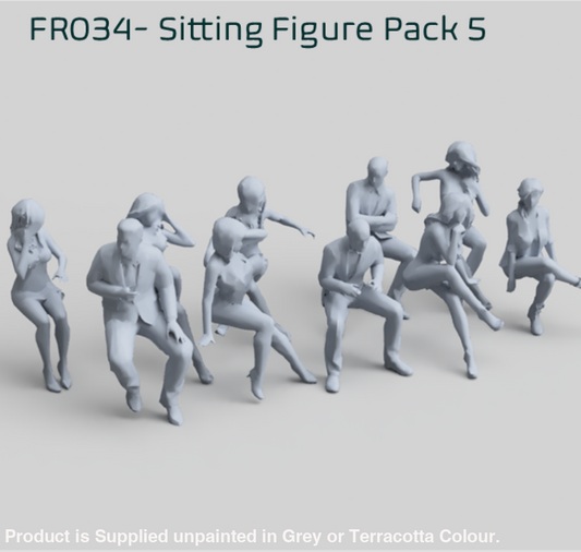 Fr034 Sitting Figure Pack 5