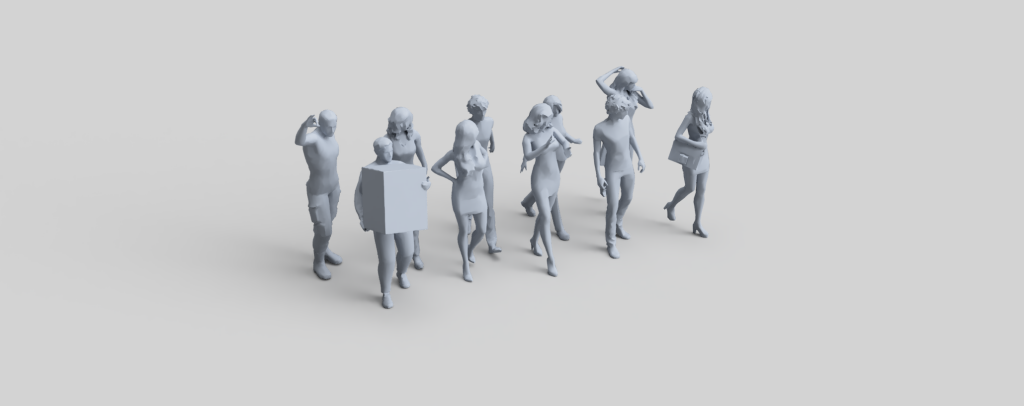 Fr050 Walking Figure Pack 1