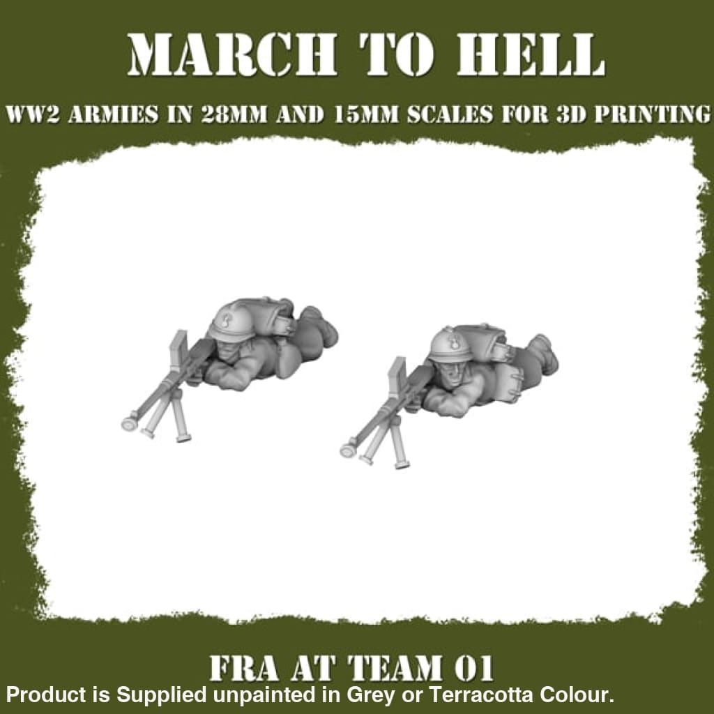 French Army At Team Figure