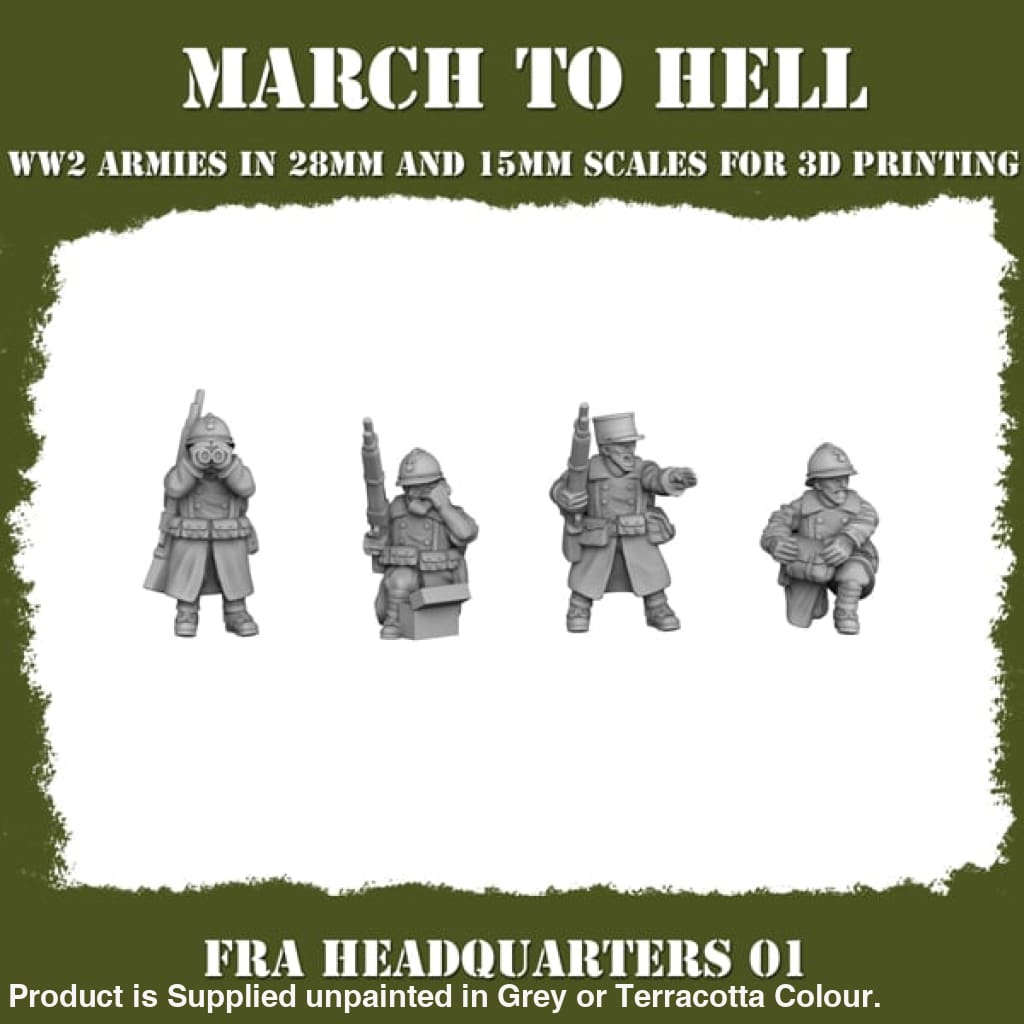 French Army Headquarters 02 Figure