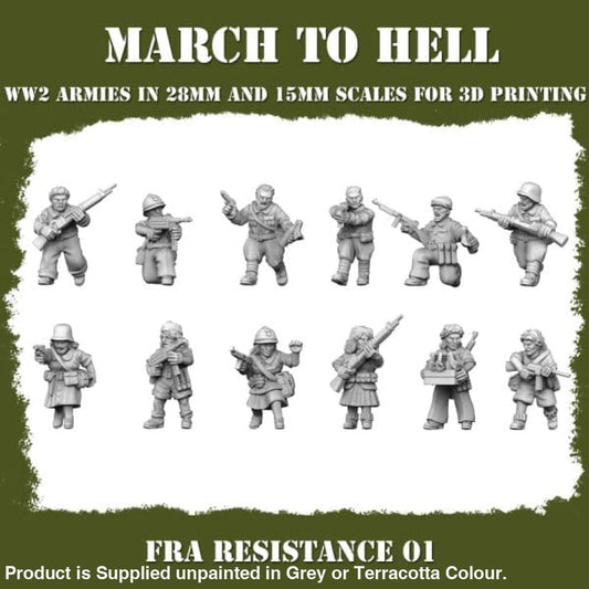 French Army Resistance 01 Figure