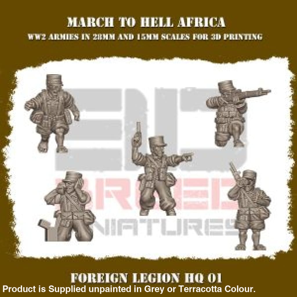 French Foreign Legion HQ 01 Figure