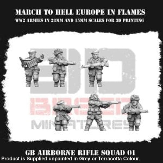 Gb Airborne Riflesquad 01 Figure