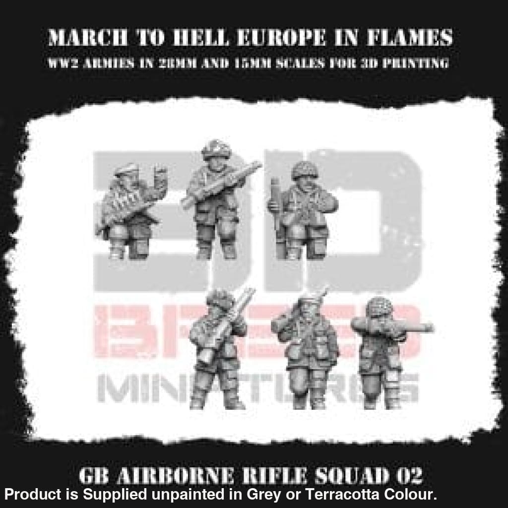 Gb Airborne Riflesquad 02 Figure