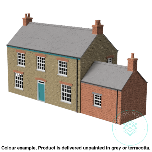 Gm306A – Farm House Tt120/3Mm Scale Tt Building