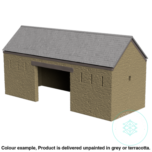 Gm306B – Barn Tt120/3Mm Scale Tt Building