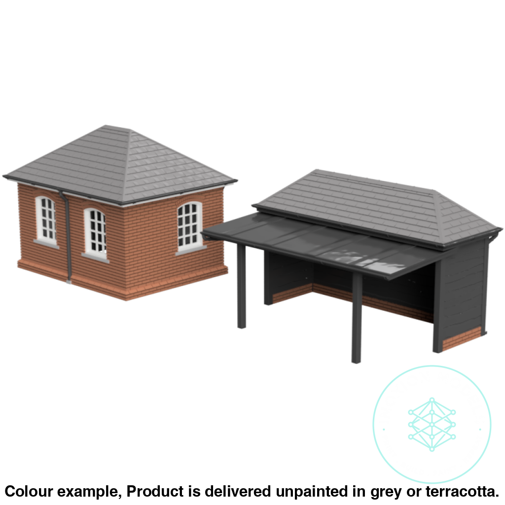 Gm811A – Lner Tram Station Tt120/3Mm Scale Tt Building