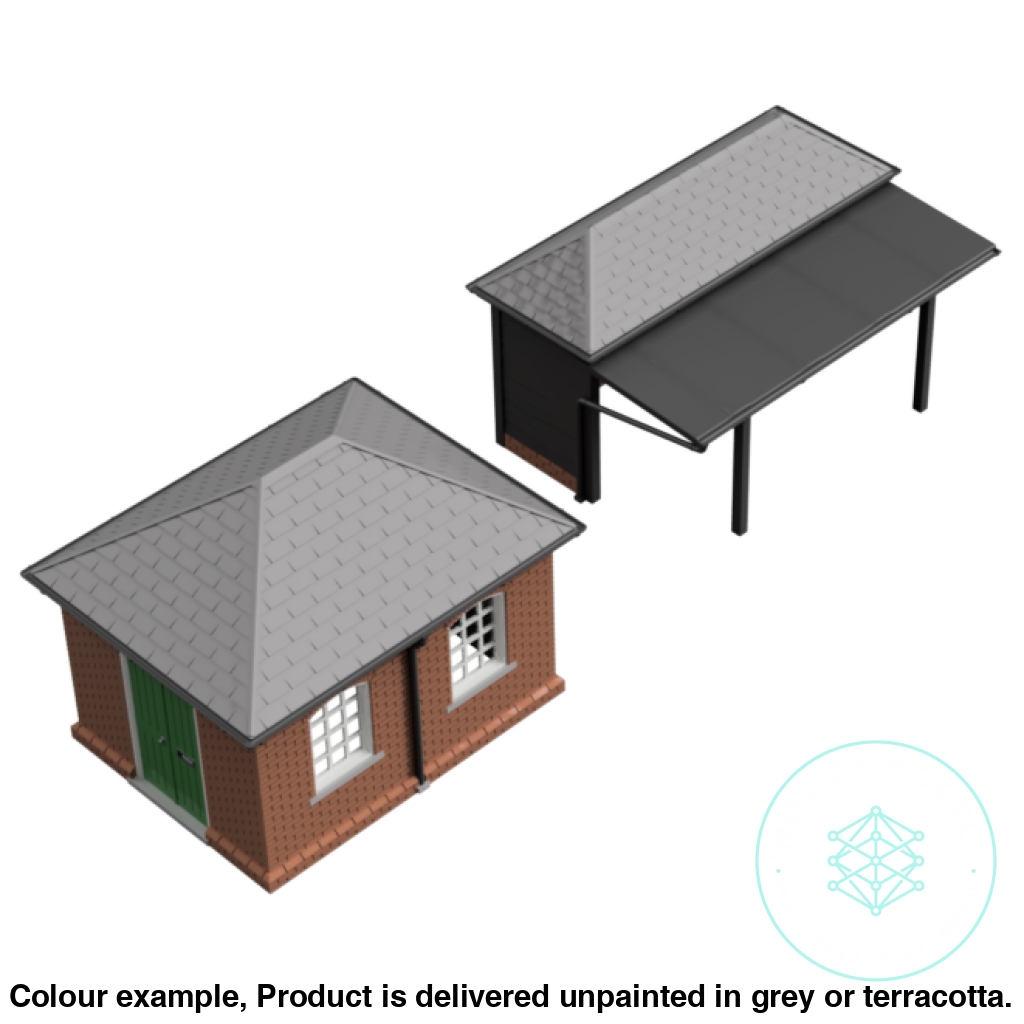 Gm811A – Lner Tram Station Tt120/3Mm Scale Tt Building