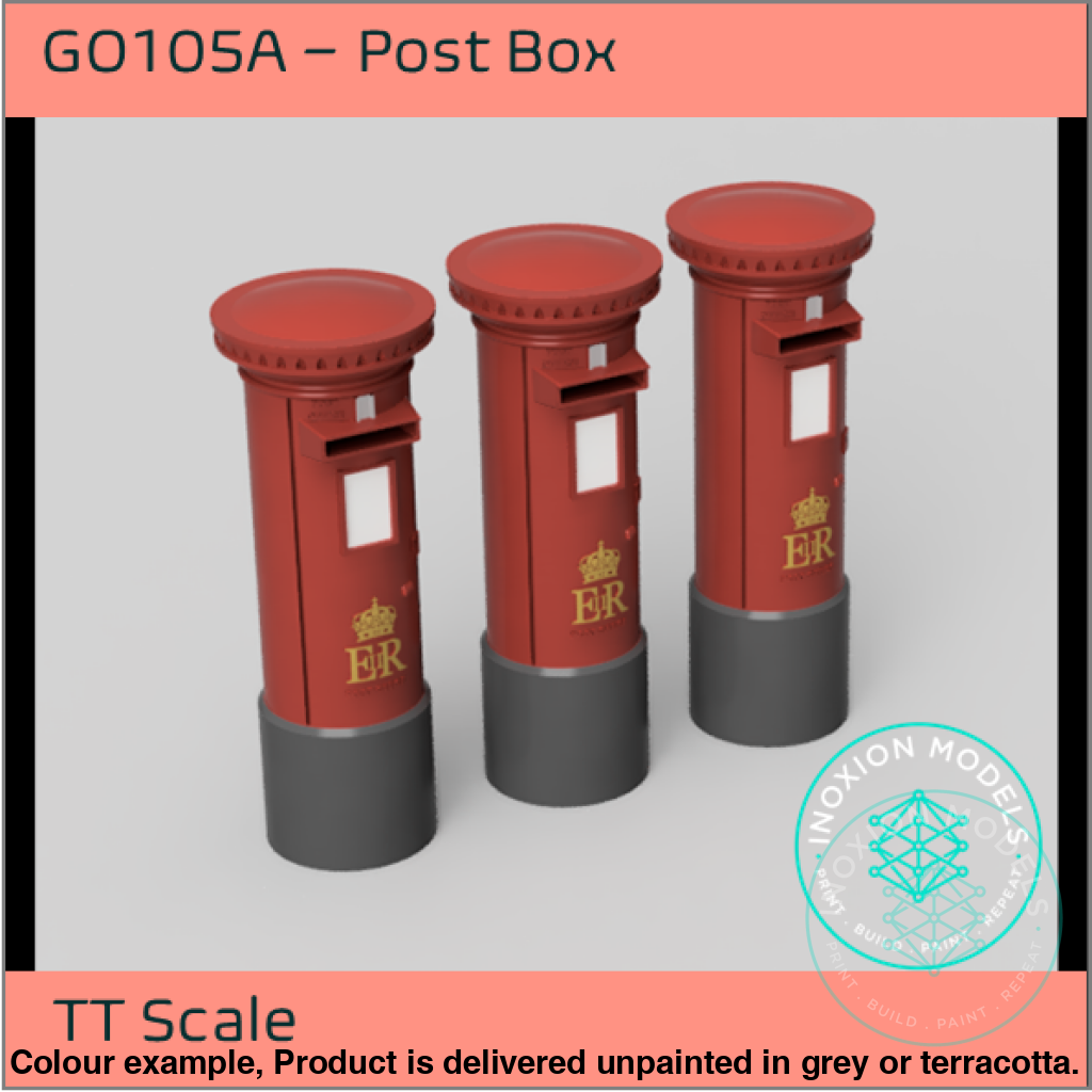 Go105A – Post Boxes Tt120/3Mm Scale Tt Accessory