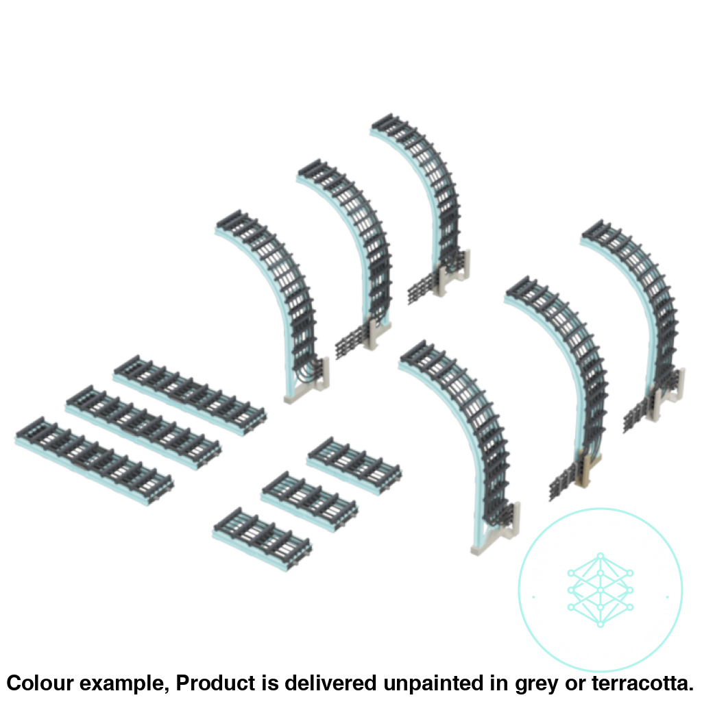 Go610C – London Underground Cables Gantries Tt120/3Mm Scale Tt Accessory