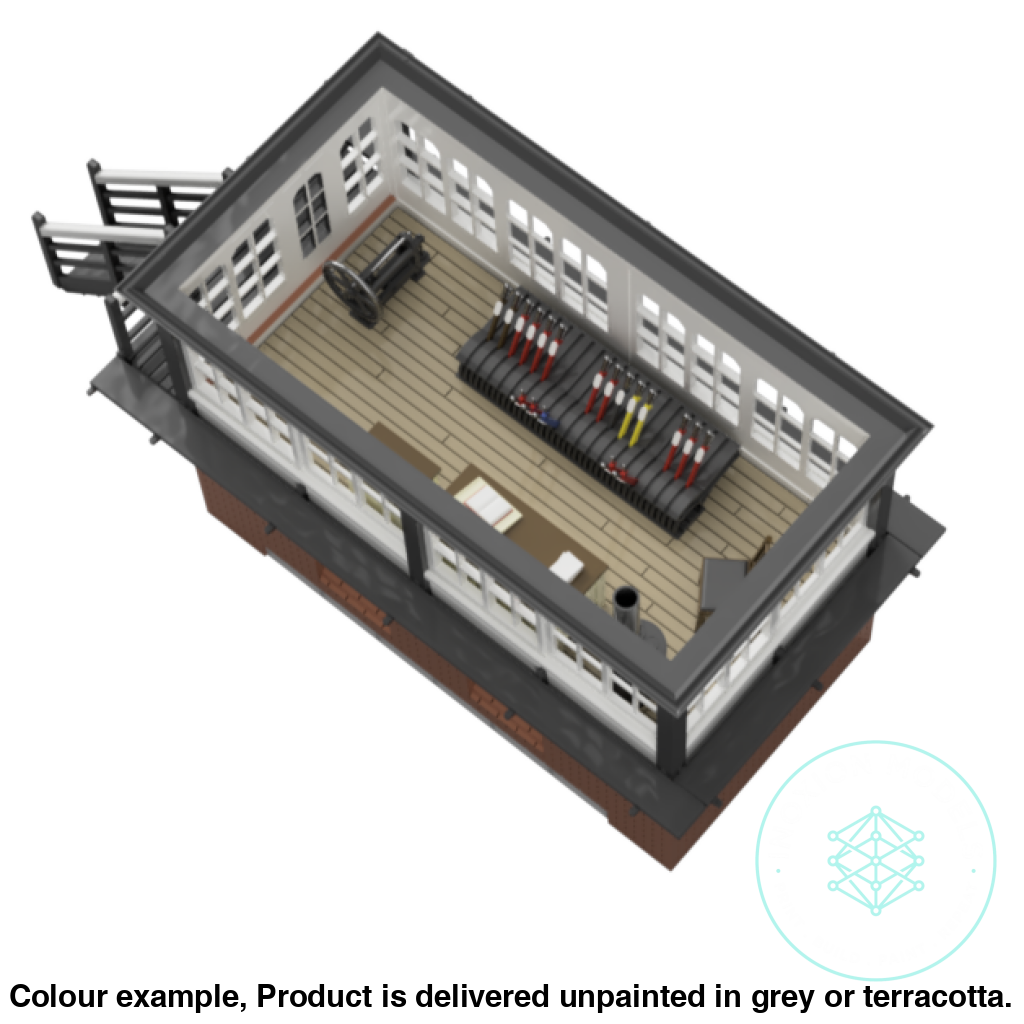 Hm809B – Lms Signal Box N Scale Building