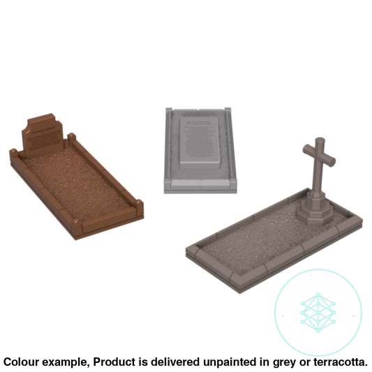 Ho307E – Grave Plots N Scale Accessory