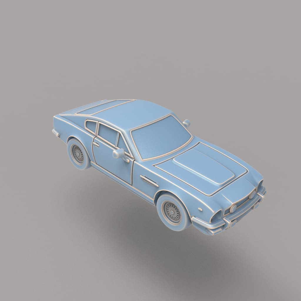 Iconic Cars of The 80’s - Aston Martin Vanquish Vehicle