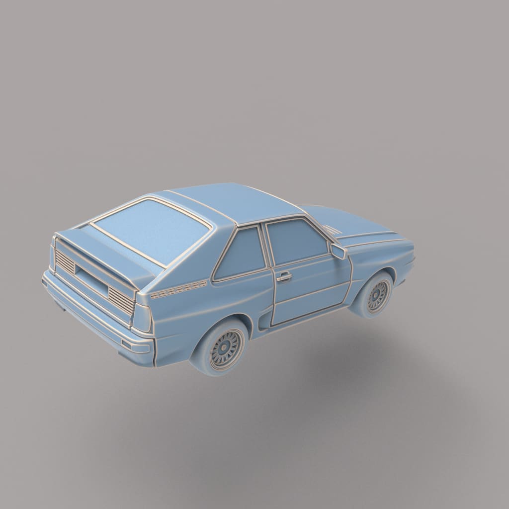 Iconic Cars of The 80’s - Audi Quattro Vehicle