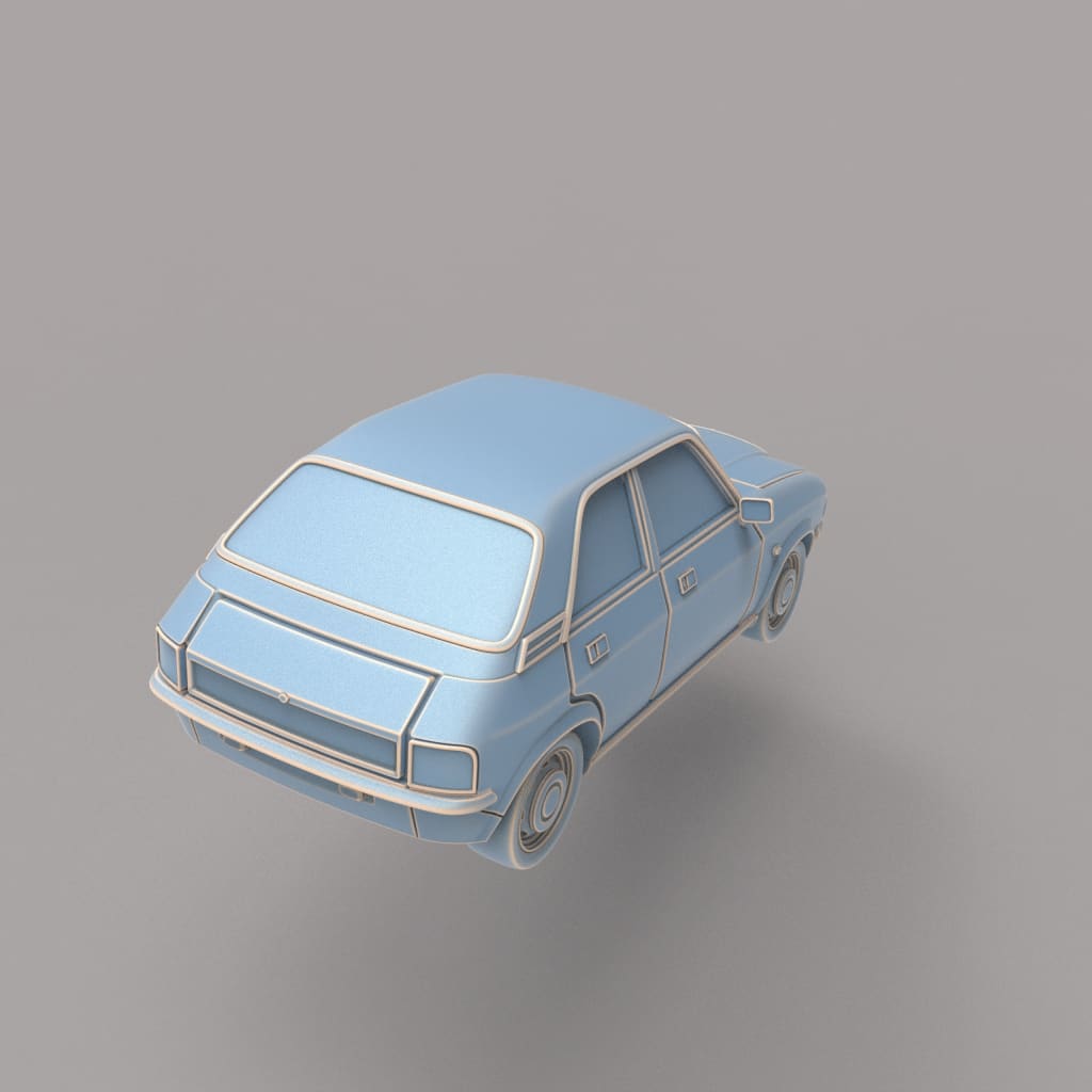 Iconic Cars of The 80’s - Austin Alegro Vanden Plas Vehicle