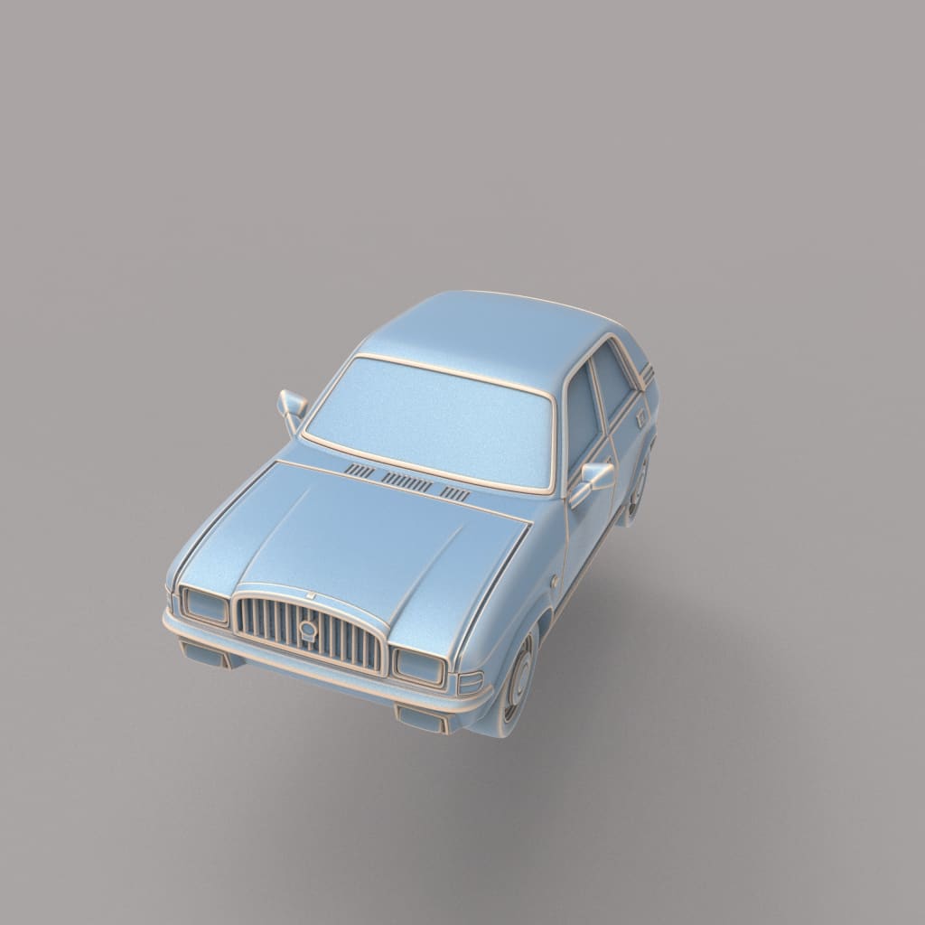 Iconic Cars of The 80’s - Austin Alegro Vanden Plas Vehicle