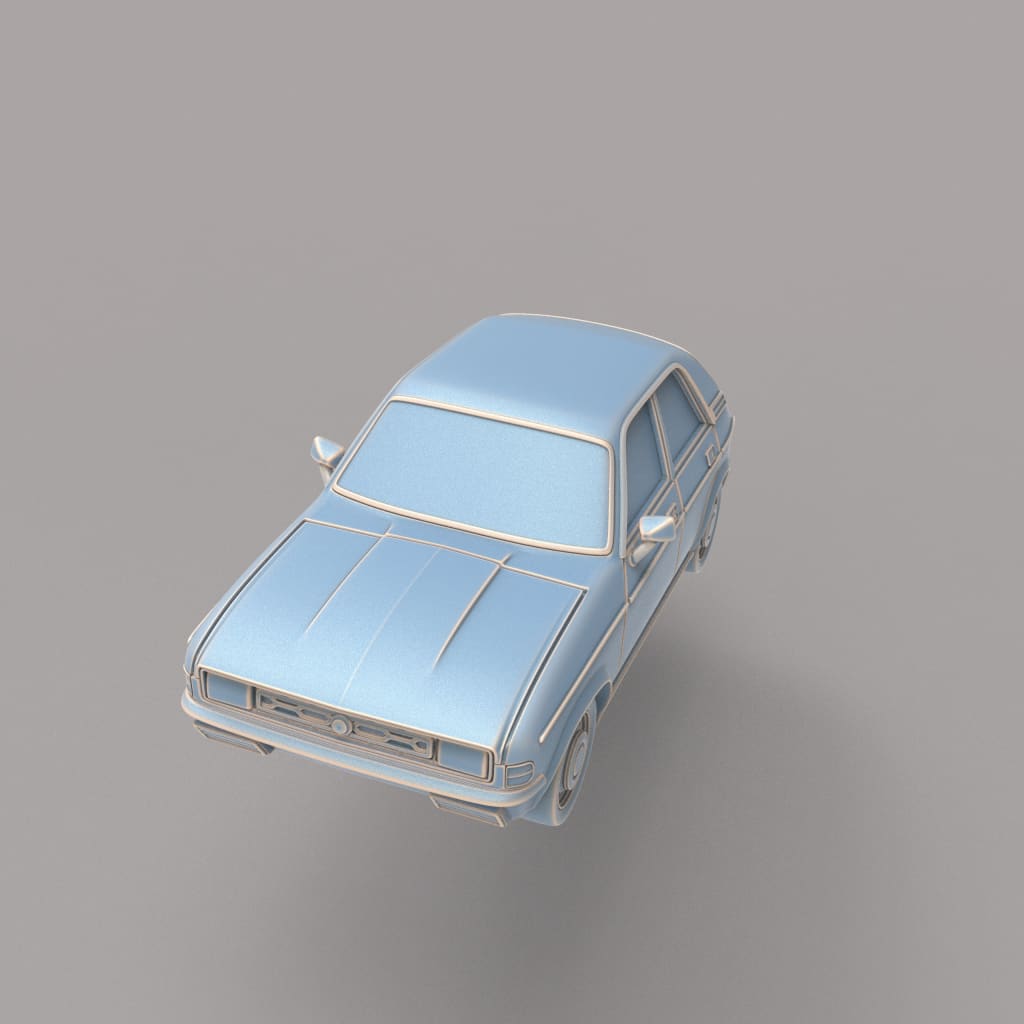 Iconic Cars of The 80’s - Austin Allegro Vehicle