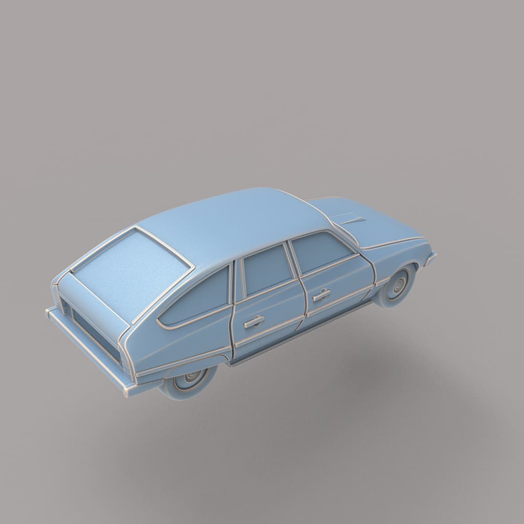 Iconic Cars of The 80’s - Citreon Pallas Vehicle