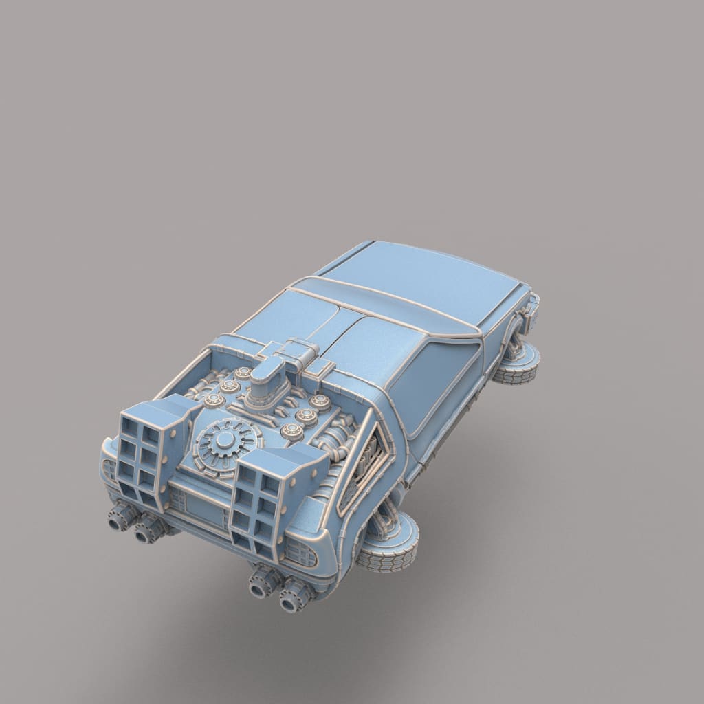 Iconic Cars of The 80’s - Delorean - Flying Vehicle