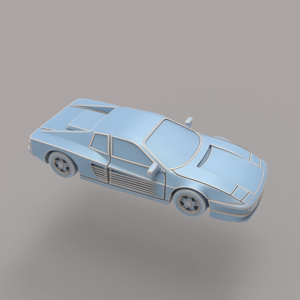 Iconic Cars of The 80’s - Ferrari Testarosa Vehicle