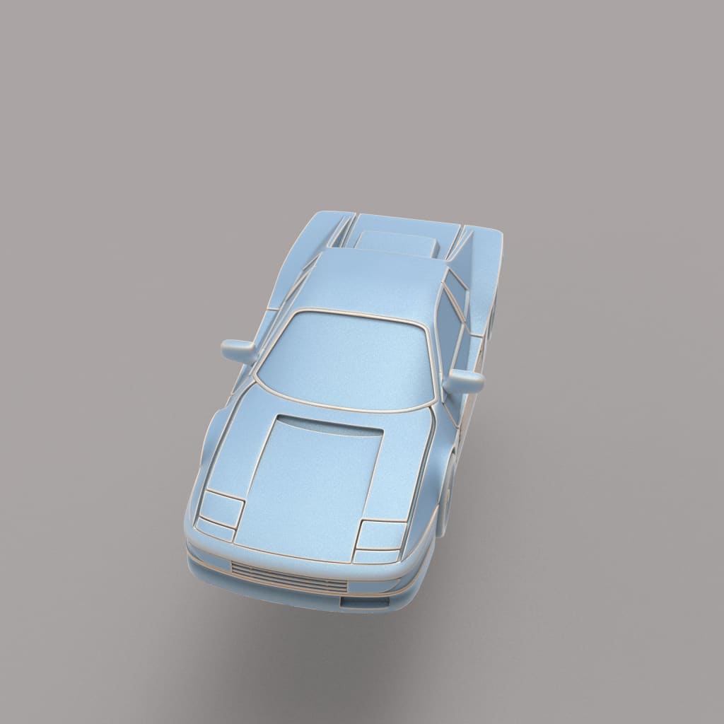 Iconic Cars of The 80’s - Ferrari Testarosa Vehicle