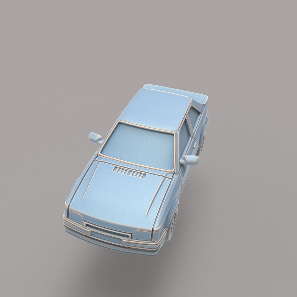 Iconic Cars of The 80’s - Ford Escort Vehicle