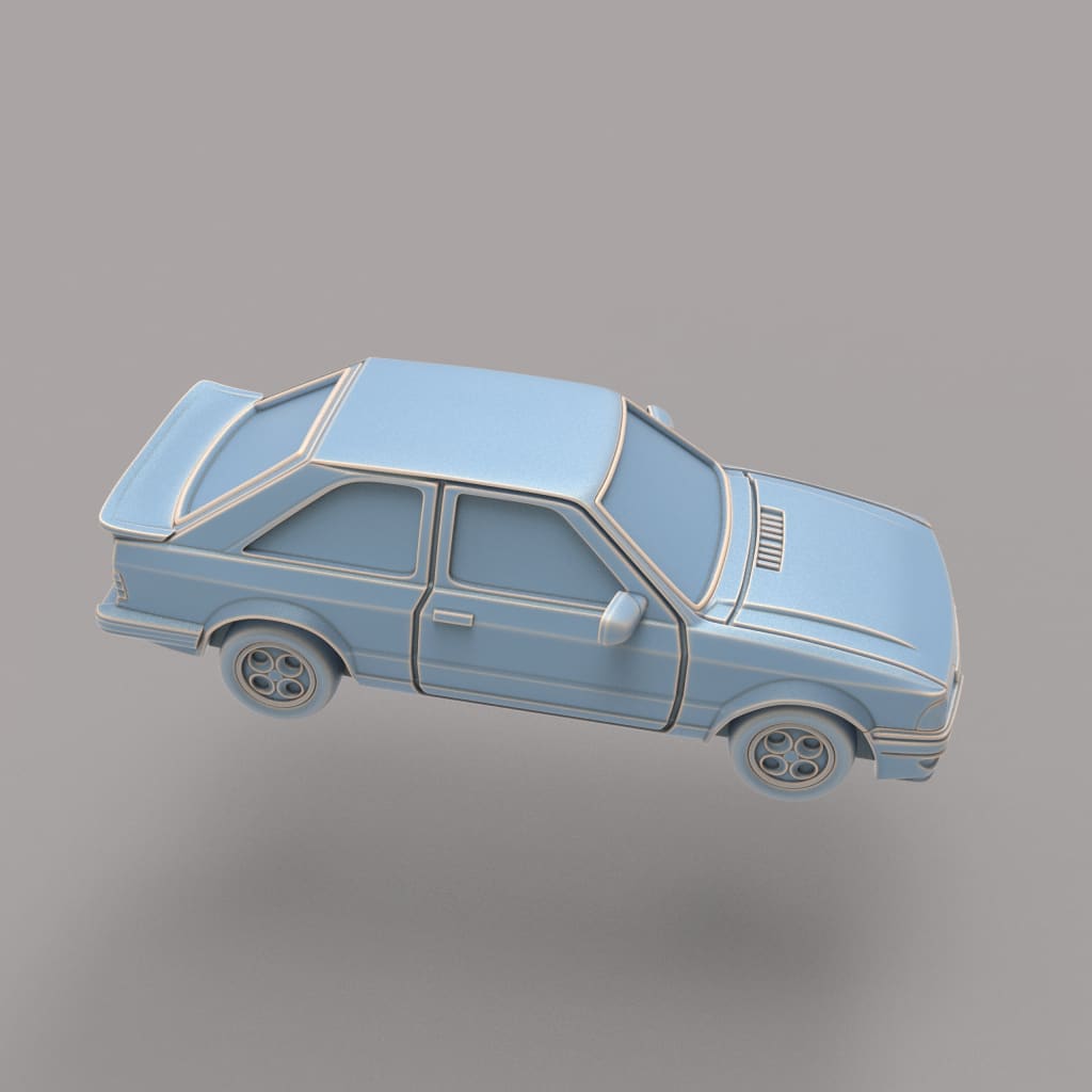 Iconic Cars of The 80’s - Ford Escort Vehicle