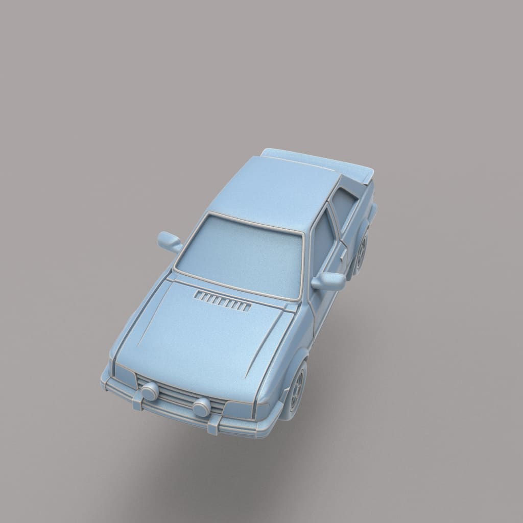 Iconic Cars of The 80’s - Ford Escort XR3 Vehicle