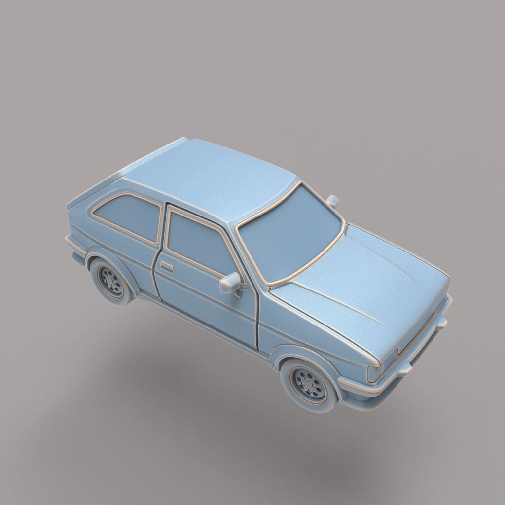 Iconic Cars of The 80’s - Ford Fiesta XR2 Vehicle