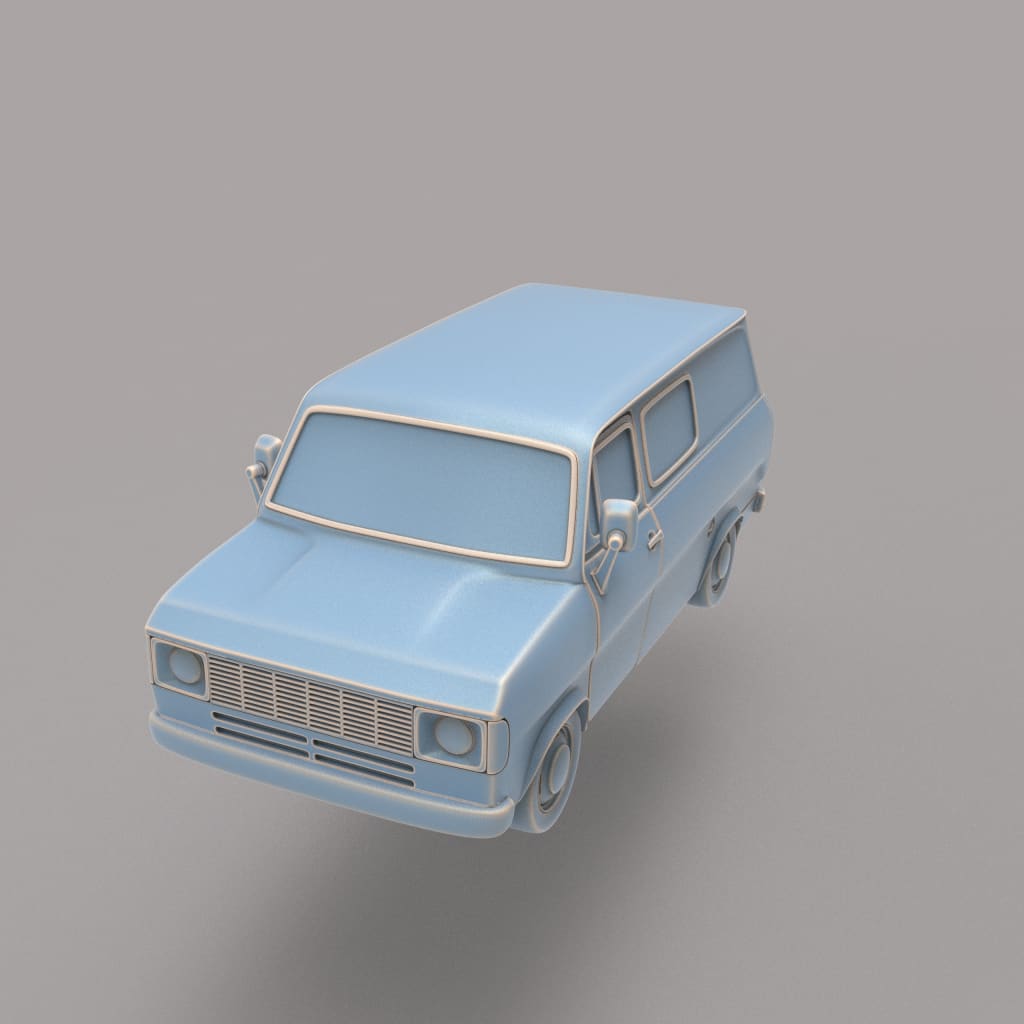 Iconic Cars of The 80’s - Ford Transit MK2 Vehicle