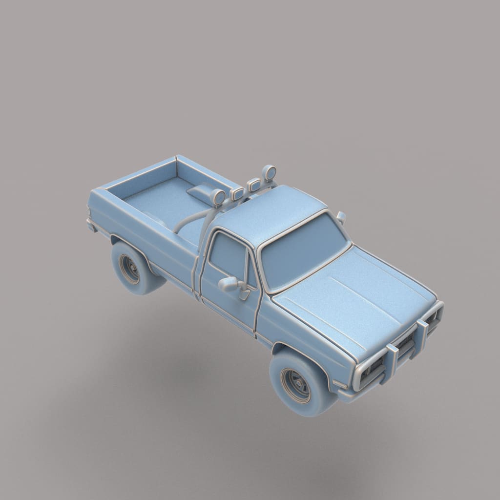 Iconic Cars of The 80’s - GMC Sierra Vehicle