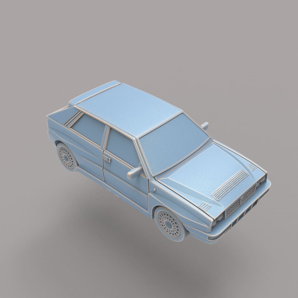 Iconic Cars of The 80’s - Lancia Delta Vehicle