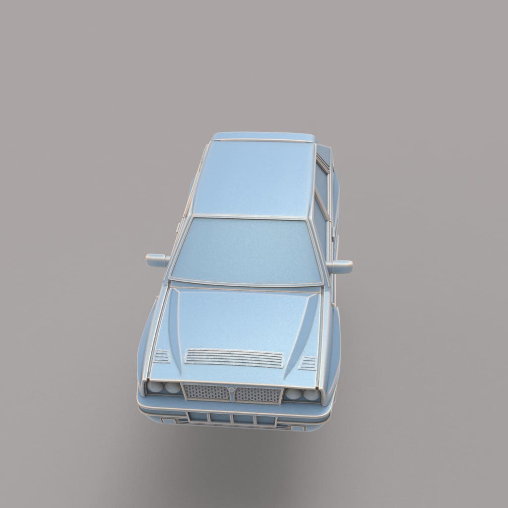 Iconic Cars of The 80’s - Lancia Delta Vehicle