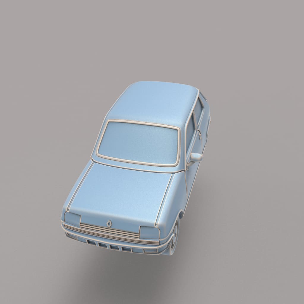 Iconic Cars of The 80’s - Renault 5 Vehicle