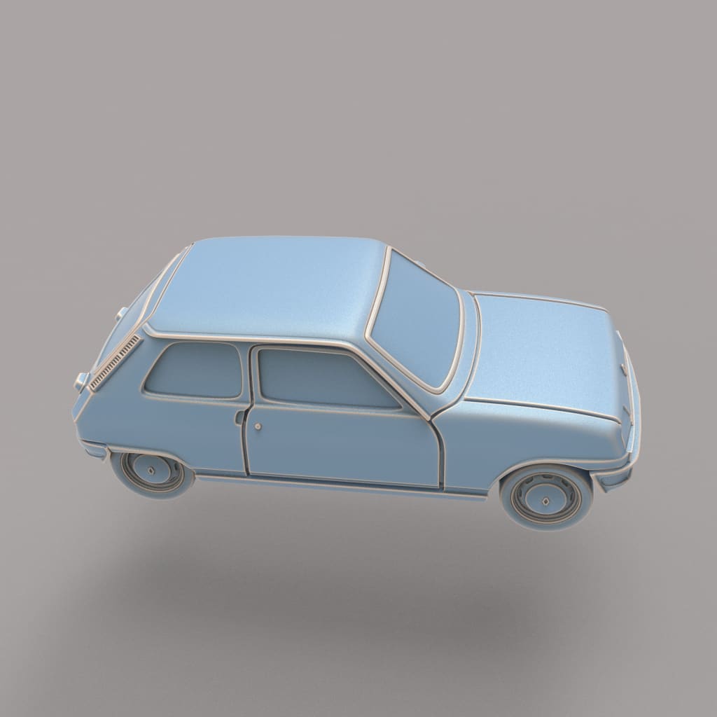 Iconic Cars of The 80’s - Renault 5 Vehicle