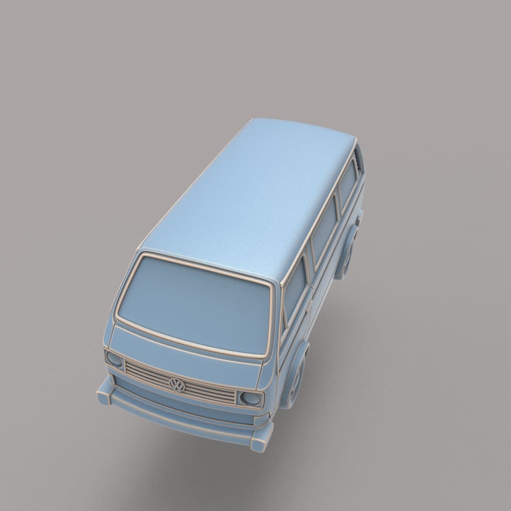 Iconic Cars of The 80’s - VW T3 Transporter Vehicle