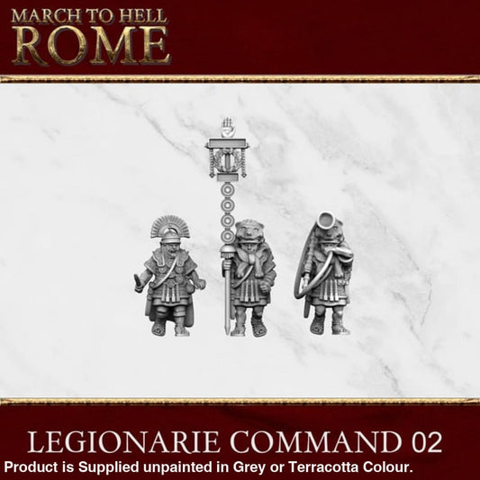 Imperial Rome Army LEGIONARIE COMMAND 02 28/15mm Figure