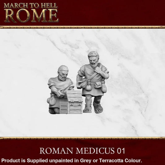Imperial Rome Army MEDICUS 01 28/15mm Figure