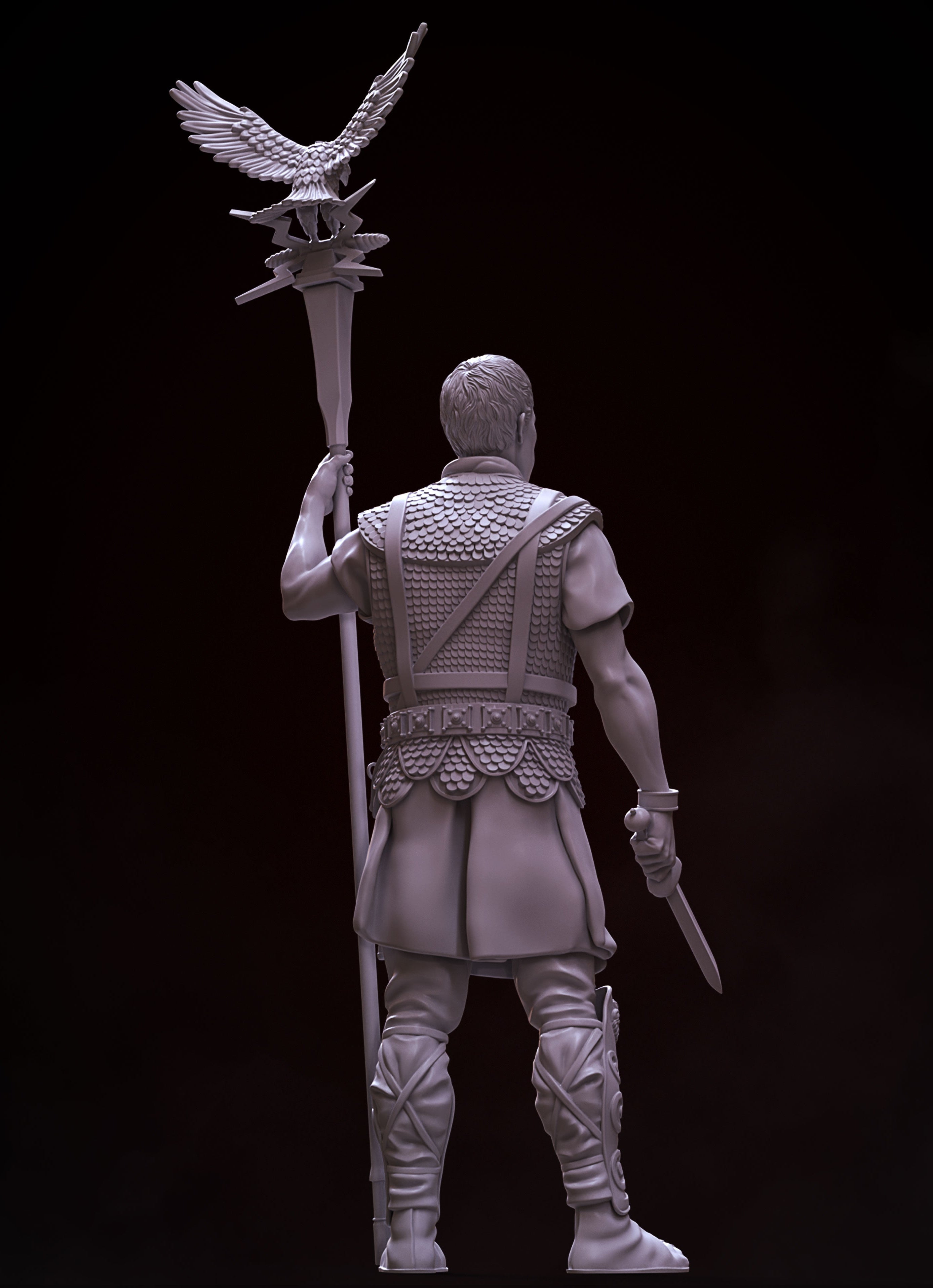 ROM001 Roman Aquilifer 1st-2nd C. A.D