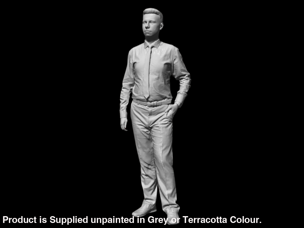 Mm048 Dapper Male With Hand In Pocket Figure