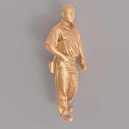 MM054 Parcel Courier UPS/DPD/Hermes/Parcel Force Figure