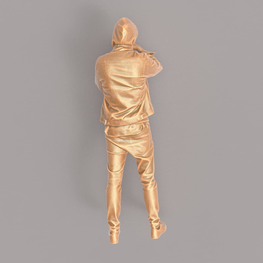 MM064 Young Male With Camera Figure