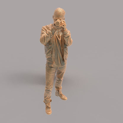 MM070 Male With Camera Figure