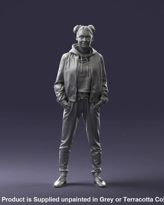 Young Teenage Hip/trendy Girl Figure