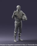 Male Racing Car Driver Figure