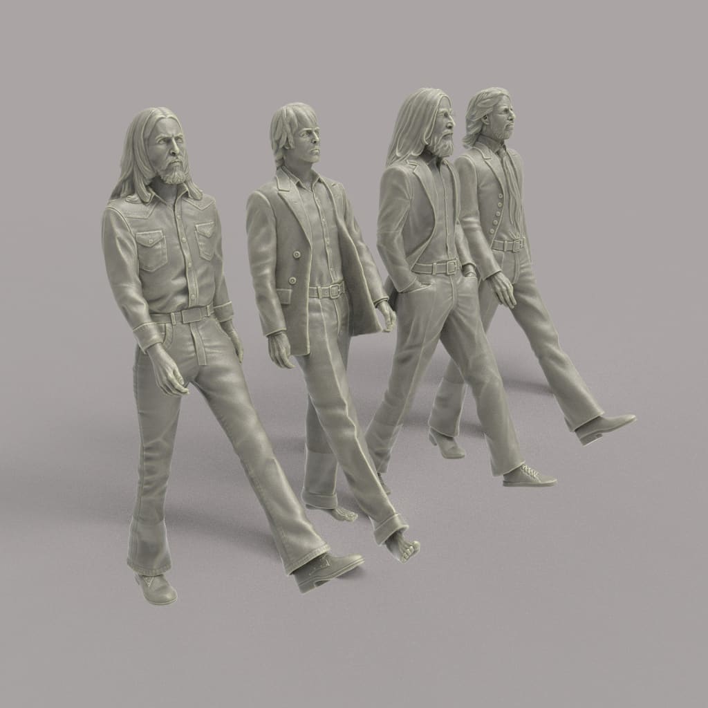 MM1009A The Beatles Crossing Road Figure