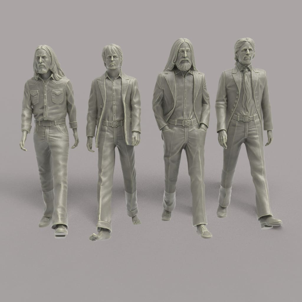 MM1009A The Beatles Crossing Road Figure