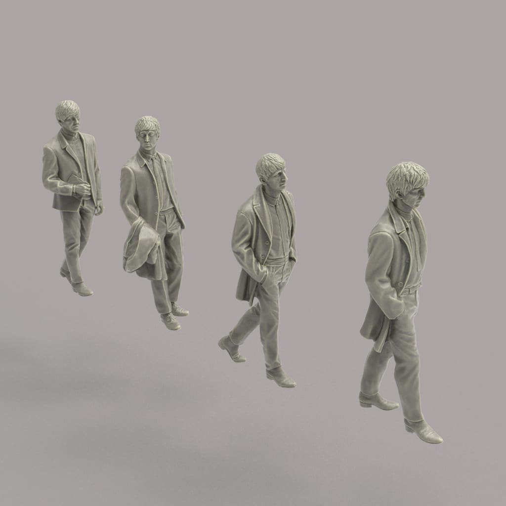 MM1009B The Beatles Crossing Road Figure