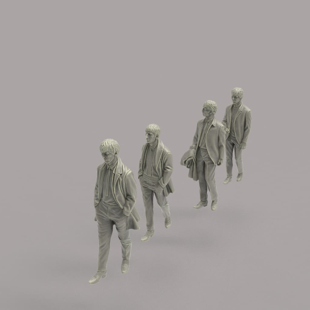MM1009B The Beatles Crossing Road Figure
