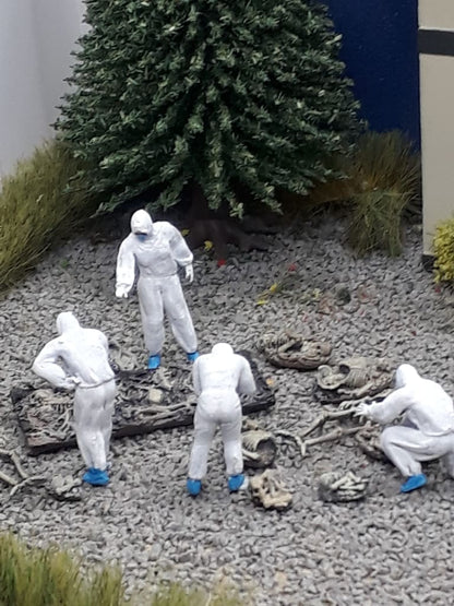 Mm1016 Police Crime Scene/Archaeology Dig Figure